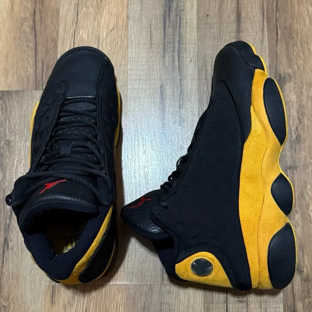 Air Jordan 13 Melo Class Of 2002 Black Yellow 414571-035 Size 9.5